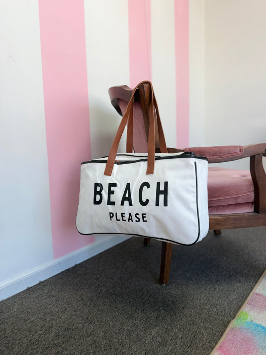 Beach Please tote bag