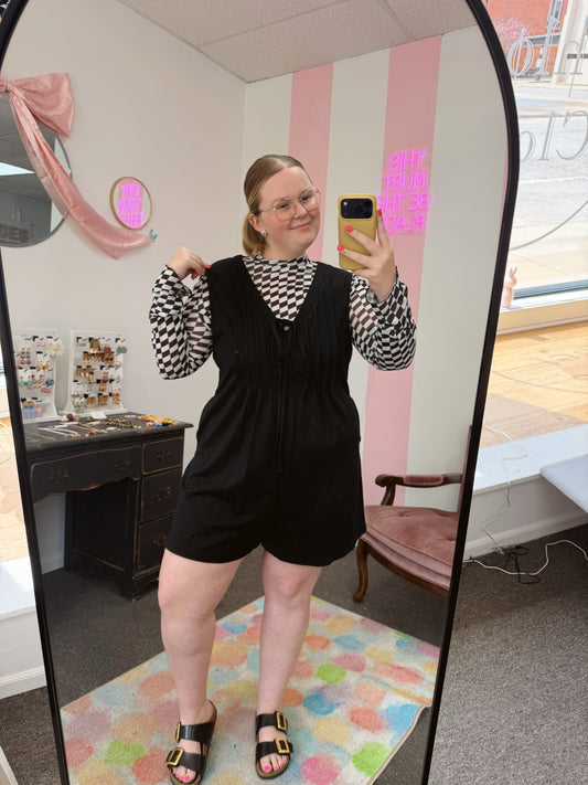 Black Tie Romper